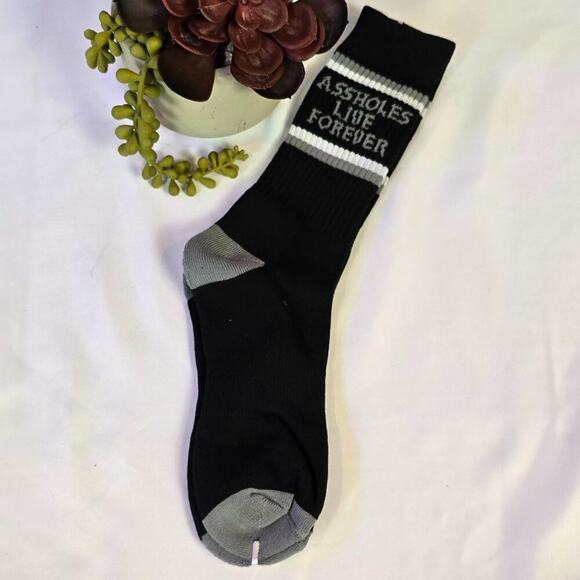ALF Unisex Socks Black/Grey/White NWT - Picture 2 of 2